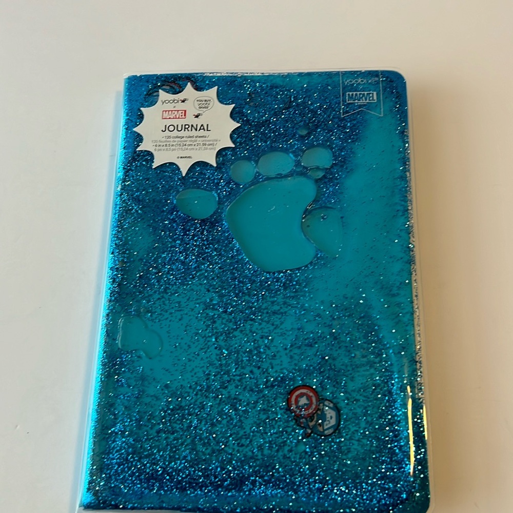 Yoobi x Marvel Avengers Kawaii Captain America Liquid Journal